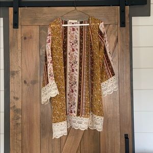 Boho open Blouse